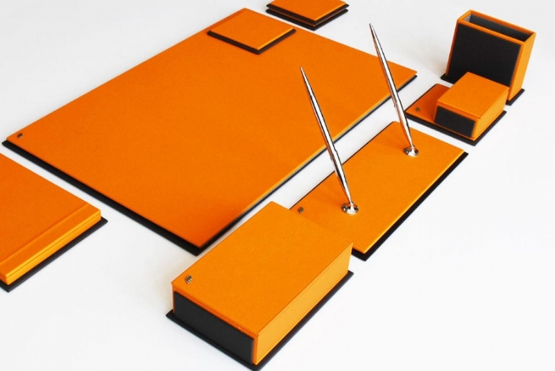 3850-127-139-SUNİ DERİ SÜMEN TAKIMI SORTY TURUNCU - KAHVERENGİ