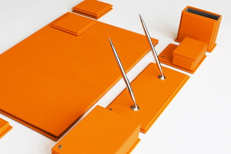 3850-127-SUNİ DERİ SÜMEN TAKIMI SORTY TURUNCU