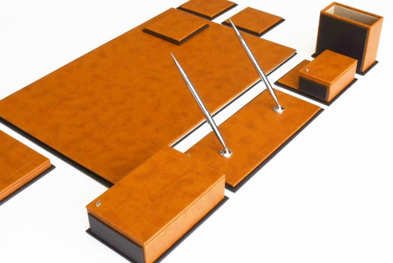 3850-134-139-SUNİ DERİ SÜMEN TAKIMI SORTY TURUNCU - KAHVERENGİ