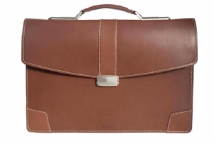 LEATHER BRIEFCASE - 6076