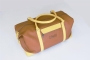 33133 LEATHER TRAVEL BAG - CAMEL