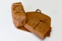 34032 LEATHER TRAVEL BAG SET